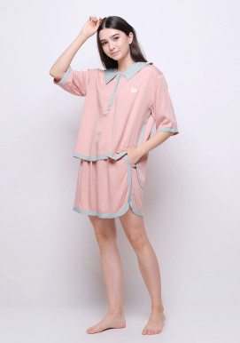 LUNA SHORT SET (PEACH SAGE) LUNA SHORT SET (PEACH SAGE)